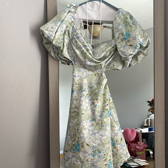 ASTR the label Clarita Dress in Mint - Picture 4 of 9